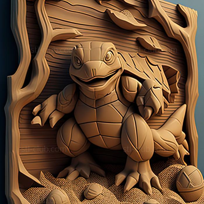 Beach Blank Out Blastoise Остров Камекс